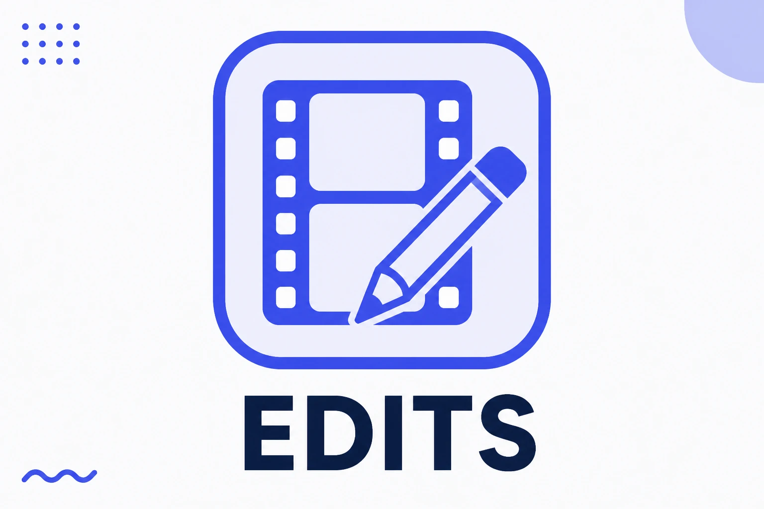 Illustration of the Edits app, Instagram's video editor
