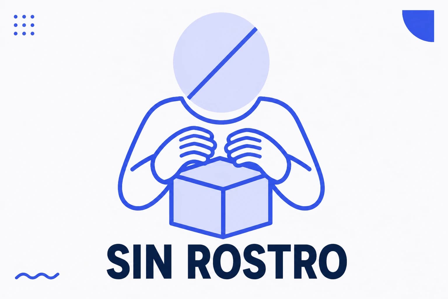 Ilustración de contenido sin rostro con manos y pantallas