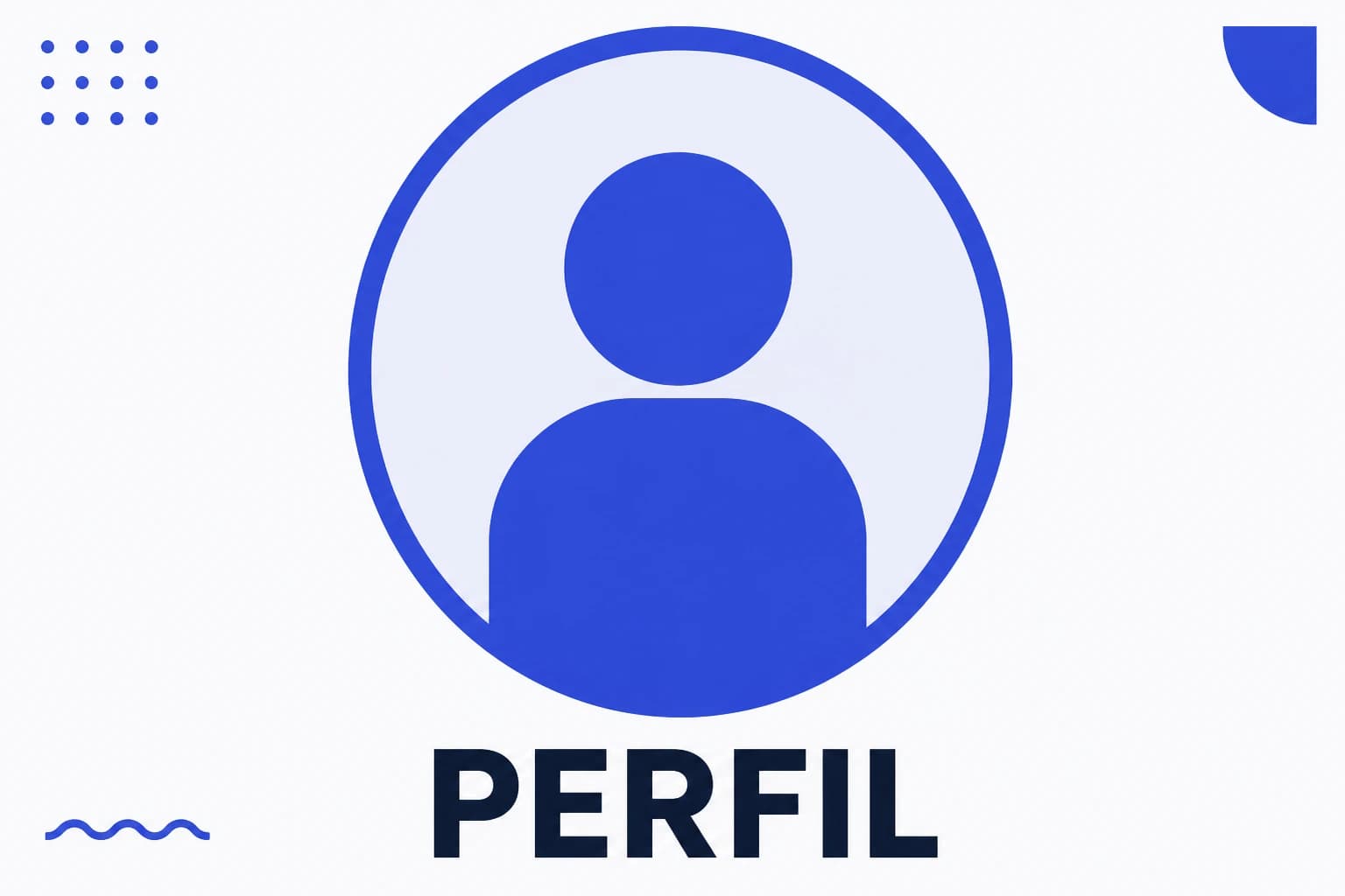 Ilustración de una foto de perfil circular de Instagram
