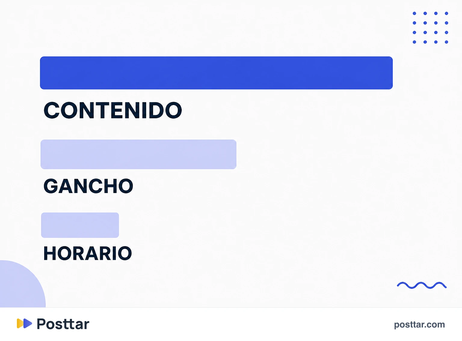 Peso de la hora comparado con el gancho y el contenido