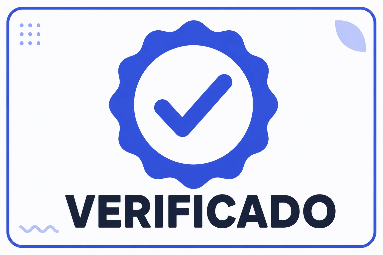 Ilustración de la insignia de verificación de Meta Verified