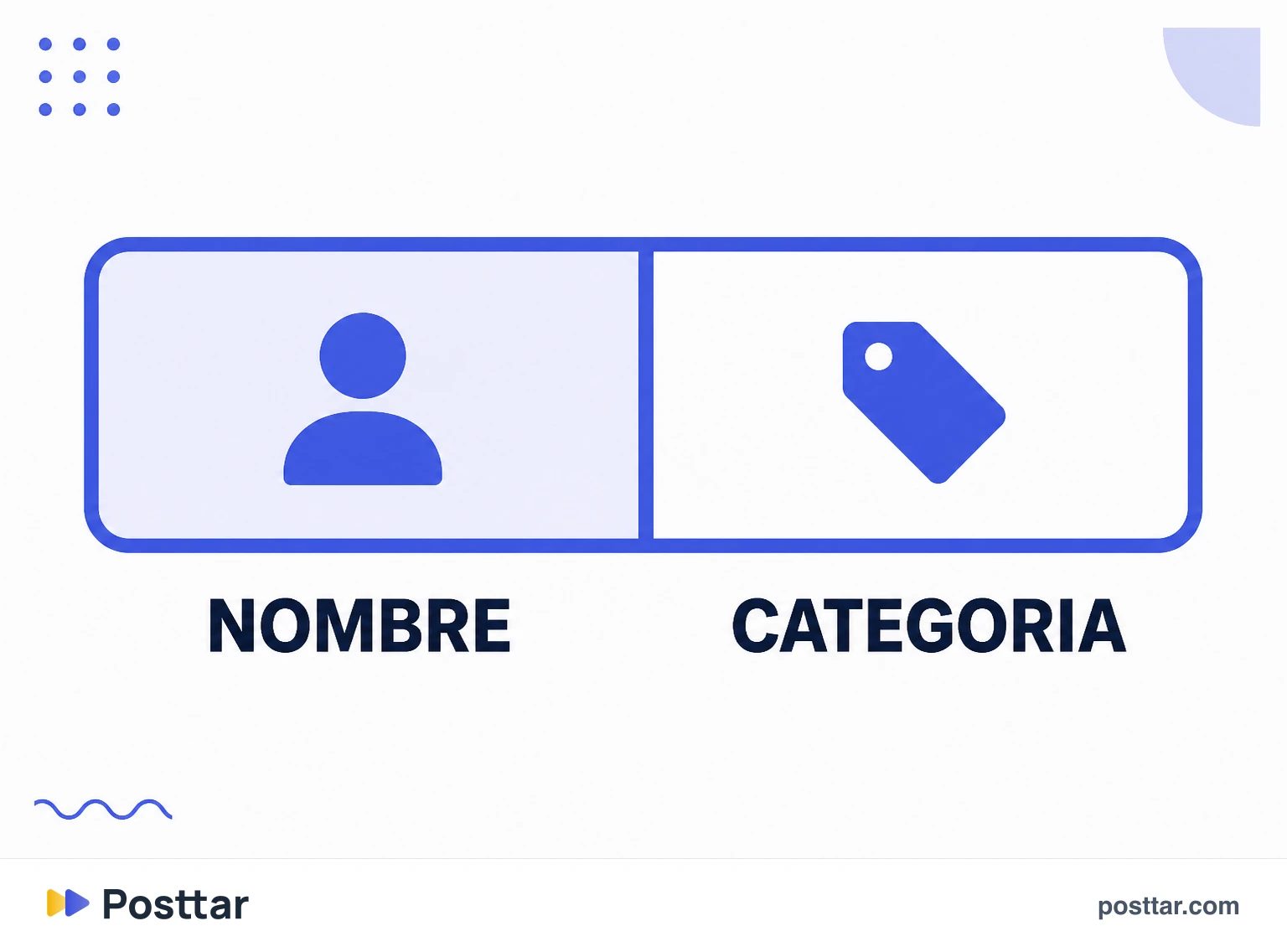 Formato de nombre propio más categoría