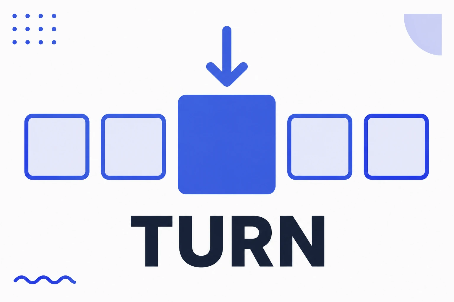 Illustration of a turning slide in the middle of a carousel